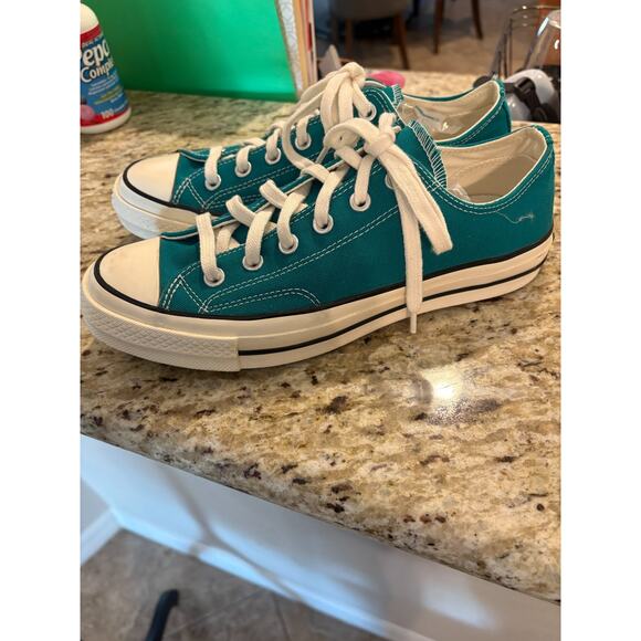 Converse Chuck 70 Vintage Canvas Sneakers 'Teal Green'- Unisex M7 / W9 - Picture 5 of 7